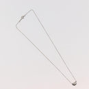 TIFFANY&Co. Bean Necklace Ag925 Silver Auth 143841-2