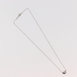 TIFFANY&Co. Bean Necklace Ag925 Silver Auth 143841 - 0