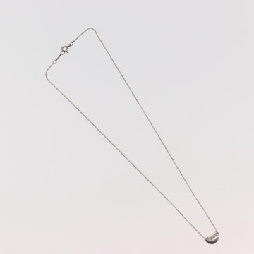 TIFFANY&Co. Bean Necklace Ag925 Silver Auth 143841 - 0