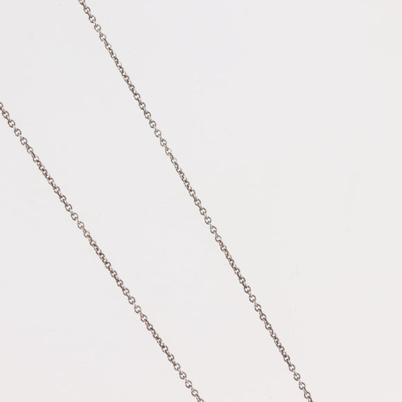 TIFFANY&Co. Bean Necklace Ag925 Silver Auth 143841