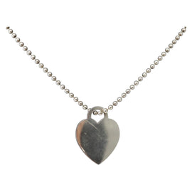 TIFFANY&Co. Return to Heart Necklace Ag925 Silver Auth 143844