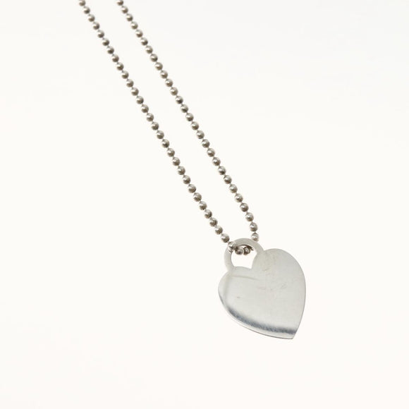 TIFFANY&Co. Return to Heart Necklace Ag925 Silver Auth 143844