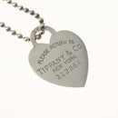 TIFFANY&Co. Return to Heart Necklace Ag925 Silver Auth 143844-12