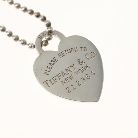 TIFFANY&Co. Return to Heart Necklace Ag925 Silver Auth 143844