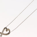 TIFFANY&Co. Loving Heart Necklace Ag925 Silver Auth 143846-11