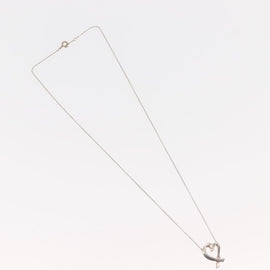TIFFANY&Co. Loving Heart Necklace Ag925 Silver Auth 143846 - 0