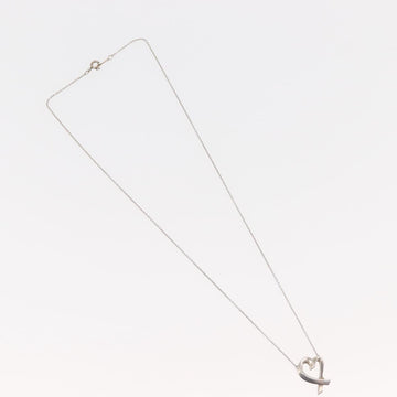 TIFFANY&Co. Loving Heart Necklace Ag925 Silver Auth 143846 - 0
