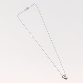 TIFFANY&Co. Loving Heart Necklace Ag925 Silver Auth 143847 - 0