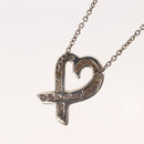 TIFFANY&Co. Loving Heart Necklace Ag925 Silver Auth 143847-8