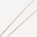 TIFFANY&Co. Open Cross Necklace Ag925 Silver Auth 143848-11