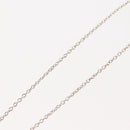 TIFFANY&Co. Open Cross Necklace Ag925 Silver Auth 143848-12