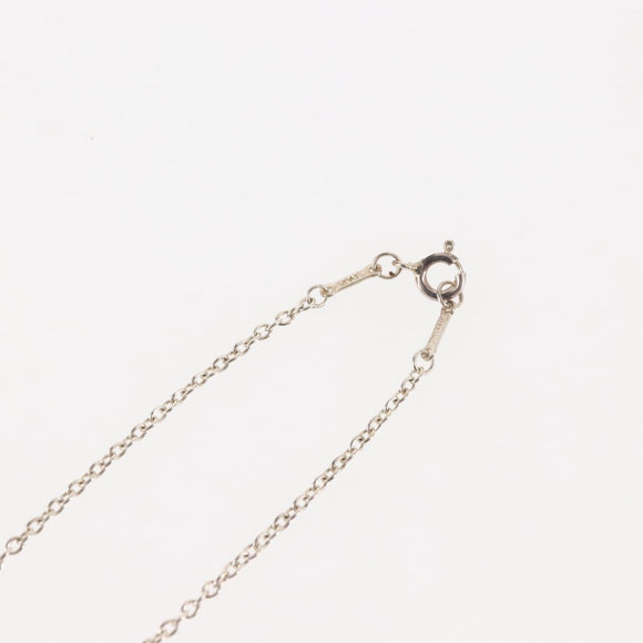 TIFFANY&Co. Open Cross Necklace Ag925 Silver Auth 143848