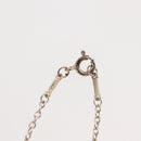 TIFFANY&Co. Open Cross Necklace Ag925 Silver Auth 143848-14