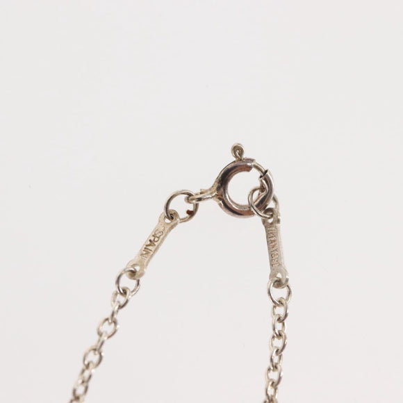 TIFFANY&Co. Open Cross Necklace Ag925 Silver Auth 143848