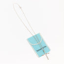 TIFFANY&Co. Open Cross Necklace Ag925 Silver Auth 143848-16