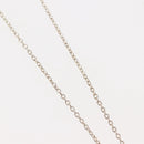 TIFFANY&Co. Open Cross Necklace Ag925 Silver Auth 143848-5