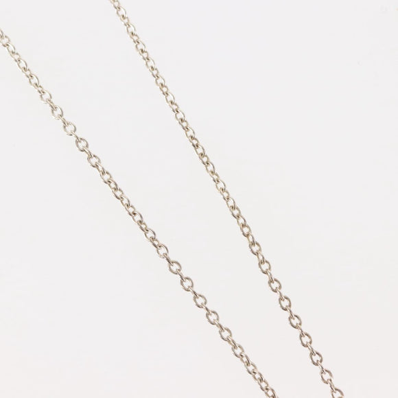 TIFFANY&Co. Open Cross Necklace Ag925 Silver Auth 143848