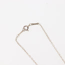 TIFFANY&Co. Open Cross Necklace Ag925 Silver Auth 143848-7