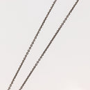 TIFFANY&Co. Open Heart Necklace Ag925 Silver Auth 143849-10