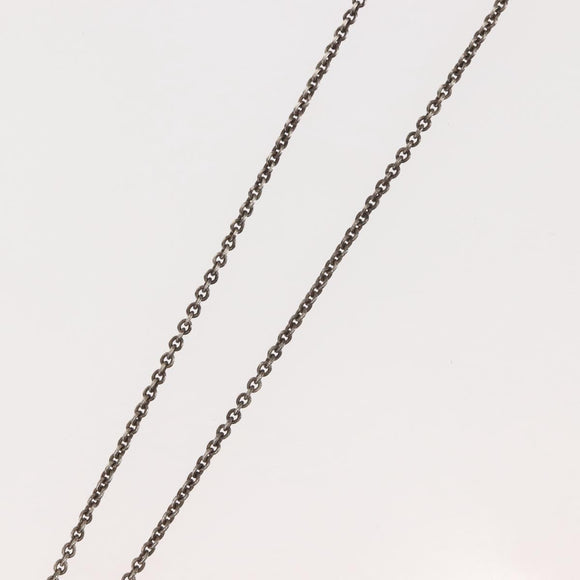 TIFFANY&Co. Open Heart Necklace Ag925 Silver Auth 143849