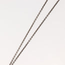 TIFFANY&Co. Open Heart Necklace Ag925 Silver Auth 143849-9