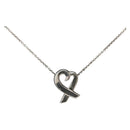 TIFFANY&Co. Loving Heart Necklace Ag925 Silver Auth 143850-1