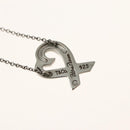 TIFFANY&Co. Loving Heart Necklace Ag925 Silver Auth 143850-10