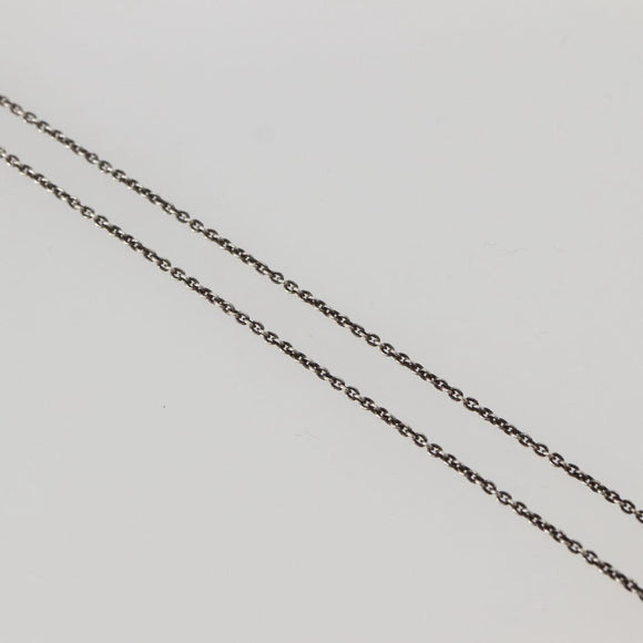 TIFFANY&amp;Co. Cross Kiss Necklace Ag925 Silver Auth 143851