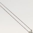 TIFFANY&amp;Co. Cross Kiss Necklace Ag925 Silver Auth 143851-5