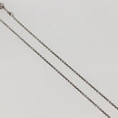 TIFFANY&amp;Co. Cross Kiss Necklace Ag925 Silver Auth 143851-6