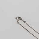 TIFFANY&amp;Co. Cross Kiss Necklace Ag925 Silver Auth 143851-7