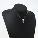 TIFFANY&Co. Scribble Necklace Ag925 Silver Auth 143855-16