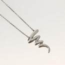 TIFFANY&Co. Scribble Necklace Ag925 Silver Auth 143855-2