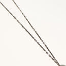 TIFFANY&Co. Open Heart Necklace Ag925 Silver Auth 143856-5