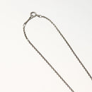 TIFFANY&Co. Open Heart Necklace Ag925 Silver Auth 143856-6