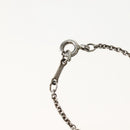 TIFFANY&Co. Open Heart Necklace Ag925 Silver Auth 143856-7