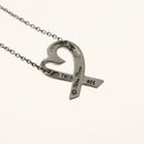 TIFFANY&Co. Loving Heart Necklace Ag925 Silver Auth 143858-10