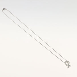 TIFFANY&Co. Loving Heart Necklace Ag925 Silver Auth 143858 - 0