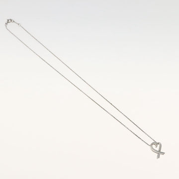 TIFFANY&Co. Loving Heart Necklace Ag925 Silver Auth 143858 - 0