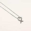 TIFFANY&Co. Loving Heart Necklace Ag925 Silver Auth 143858-3