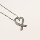 TIFFANY&Co. Loving Heart Necklace Ag925 Silver Auth 143858-4