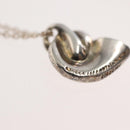 TIFFANY&Co. Horn Necklace Ag925 Silver Auth 143859-14