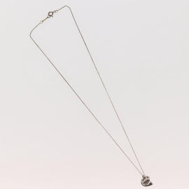 TIFFANY&Co. Horn Necklace Ag925 Silver Auth 143859 - 0