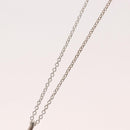 TIFFANY&Co. Open Teardrop Necklace Ag925 Silver Auth 143860-13