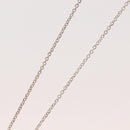 TIFFANY&Co. Open Teardrop Necklace Ag925 Silver Auth 143860-14