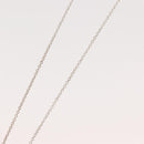 TIFFANY&Co. Open Teardrop Necklace Ag925 Silver Auth 143860-15