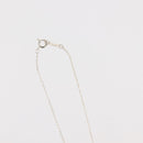 TIFFANY&Co. Open Teardrop Necklace Ag925 Silver Auth 143860-7
