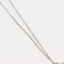 TIFFANY&Co. Open Heart Necklace Ag925 Silver Auth 143861-4