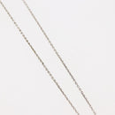 TIFFANY&Co. Open Heart Necklace Ag925 Silver Auth 143861-5