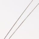 TIFFANY&Co. Open Heart Necklace Ag925 Silver Auth 143864-12